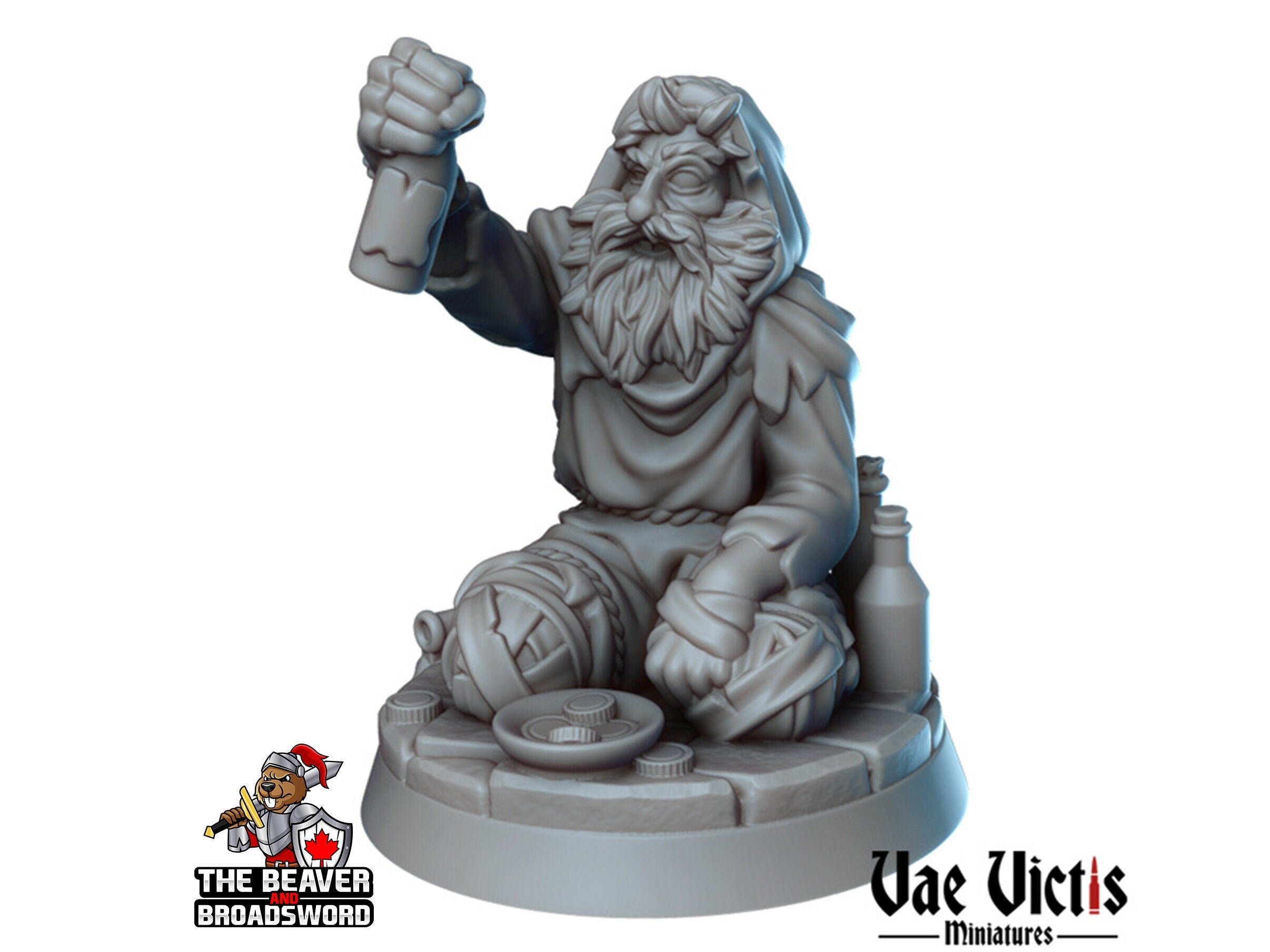 Underground People mini Set - Vae Victis | DnD | black market | Beggars | Thief | Assassin | Human | Commoners | Pathfinder |  City Folk