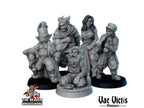 Underground People mini Set - Vae Victis | DnD | black market | Beggars | Thief | Assassin | Human | Commoners | Pathfinder |  City Folk