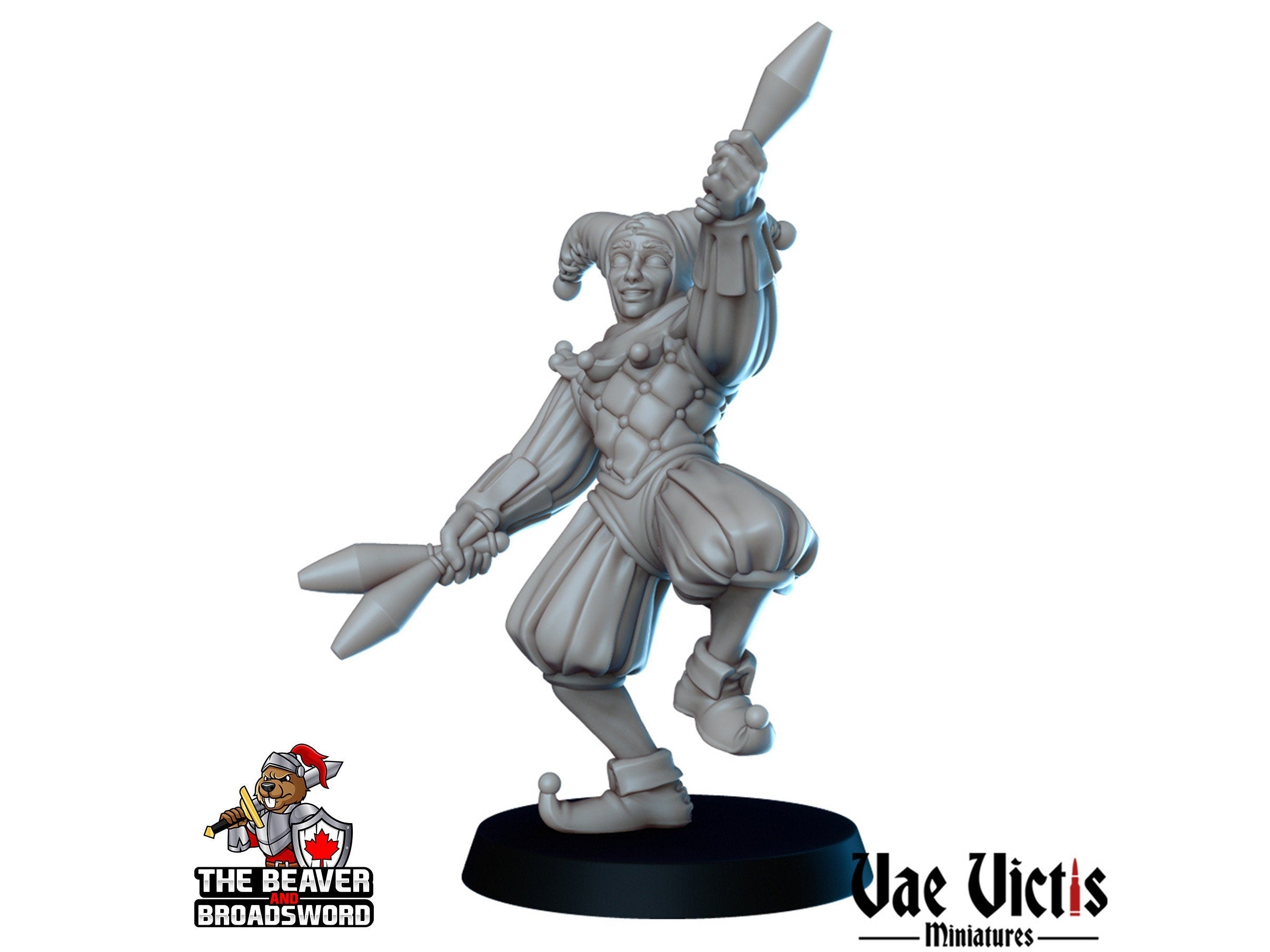 Royals Mini Set - Vae Victis | DnD | Human | King | Queen | Princess | Jester | Nobles | Villagers |  Townfolk | Wargaming | Pathfinder