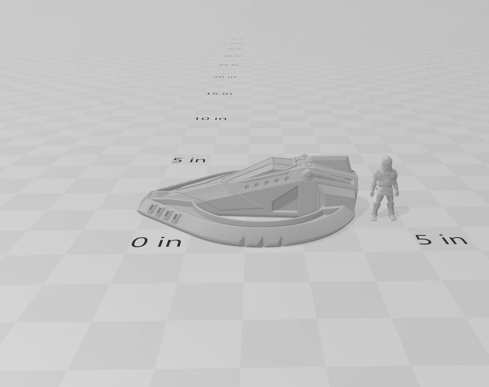 X7 Ring Speeder Sci-Fi Vehicle Miniature  -  Novus Landing | Terrain | Spaceship | Car | Infinity, Legion Sci-fi, Cyberpunk 2077, Wargaming