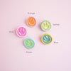Pastel Smiley Face Pin