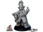 Goblin Merchant DnD mini - Vae Victis | Townsfolk | Artificer | Shopkeeper | Tinker | Gothic | City | Sorcerer | Pathfinder | Alchemist
