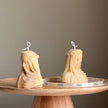 Blinded Lady Soy Wax Candle | Handmade Torso Female Candle