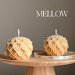 Lotus Flower Soy Wax Candle: Handmade Decorative Candle