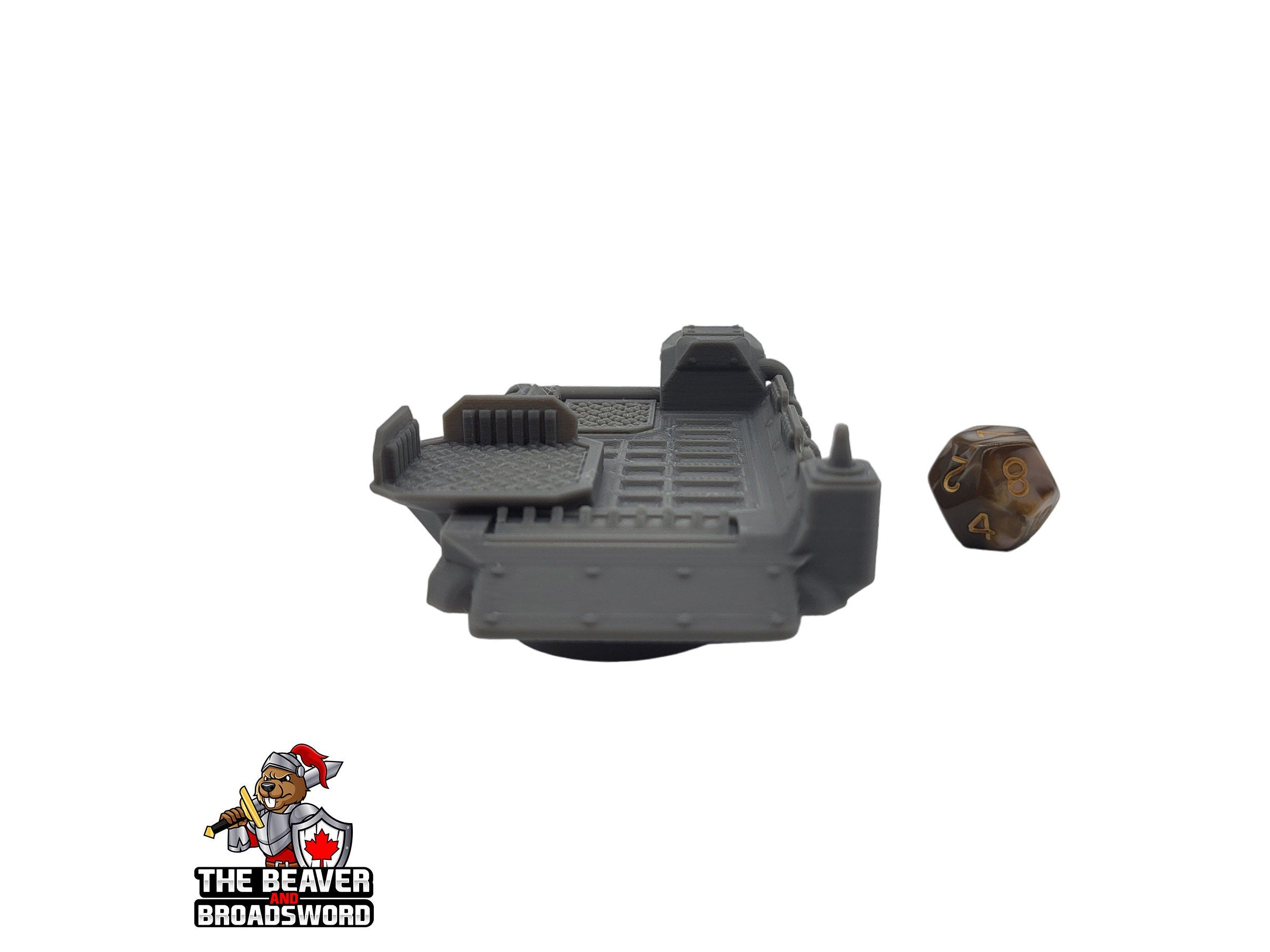 Hover Platform Sci-Fi Vehicle Miniature  -  Scatter Terrain | Construction | Transport | Infinity, Legion Sci-fi, Cyberpunk 2077, Wargaming