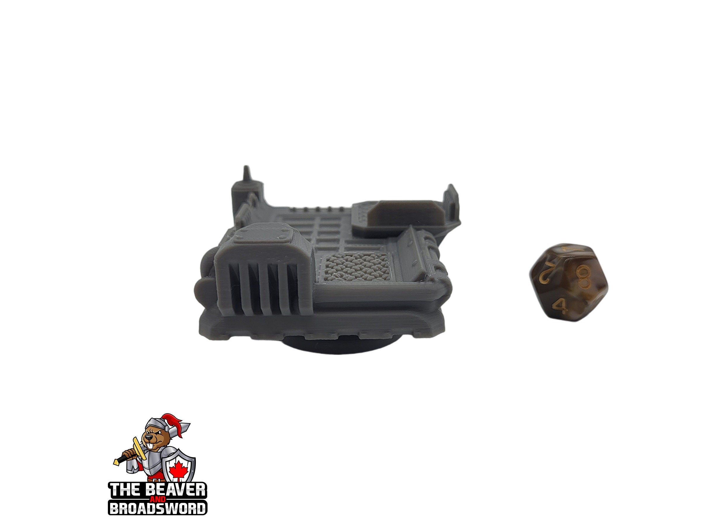 Hover Platform Sci-Fi Vehicle Miniature  -  Scatter Terrain | Construction | Transport | Infinity, Legion Sci-fi, Cyberpunk 2077, Wargaming