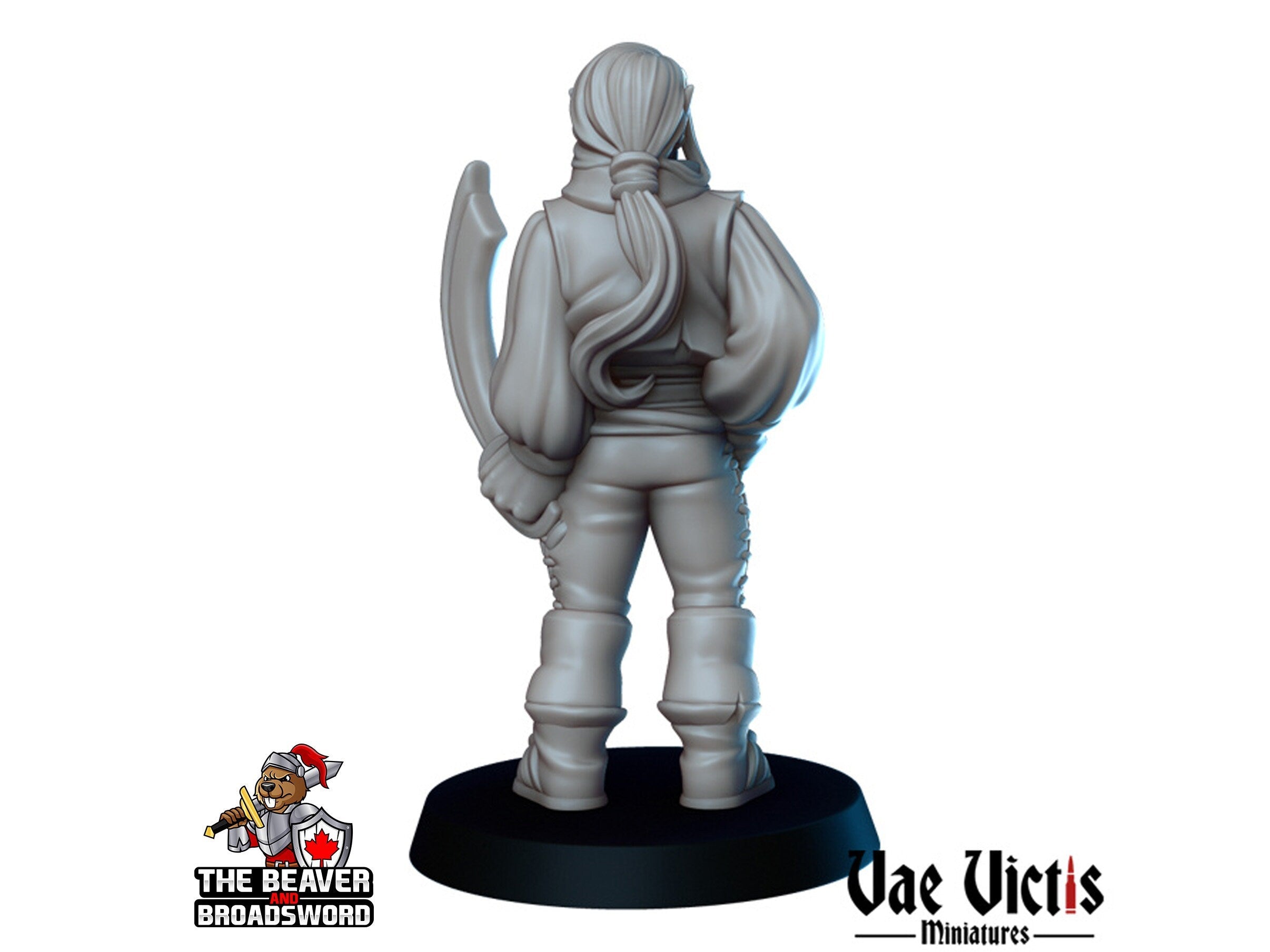 Elf Pirate dnd mini - Vae Victis | Townsfolk | Sailor | Seaman | Male | Fighter | Ranger | City | Villager |  Wargaming | Pathfinder