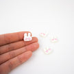 Tiny Bunny Pin | Adorable White Rabbit Brooch
