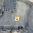 Swiss Cheese Slice Pin