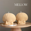 Large Seashell Soy Wax Candle | Coastal Home Decor