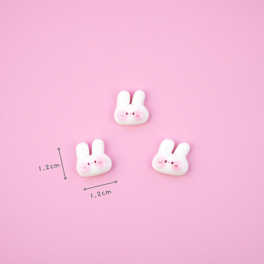 Tiny Bunny Pin | Adorable White Rabbit Brooch