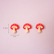 Red Mushroom Pin