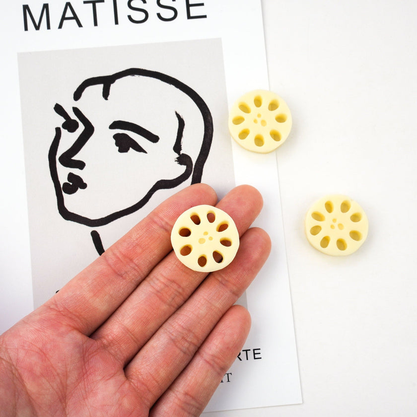 Asian Vegetable Pins Set