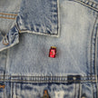 Strawberry Jam Jar Pin