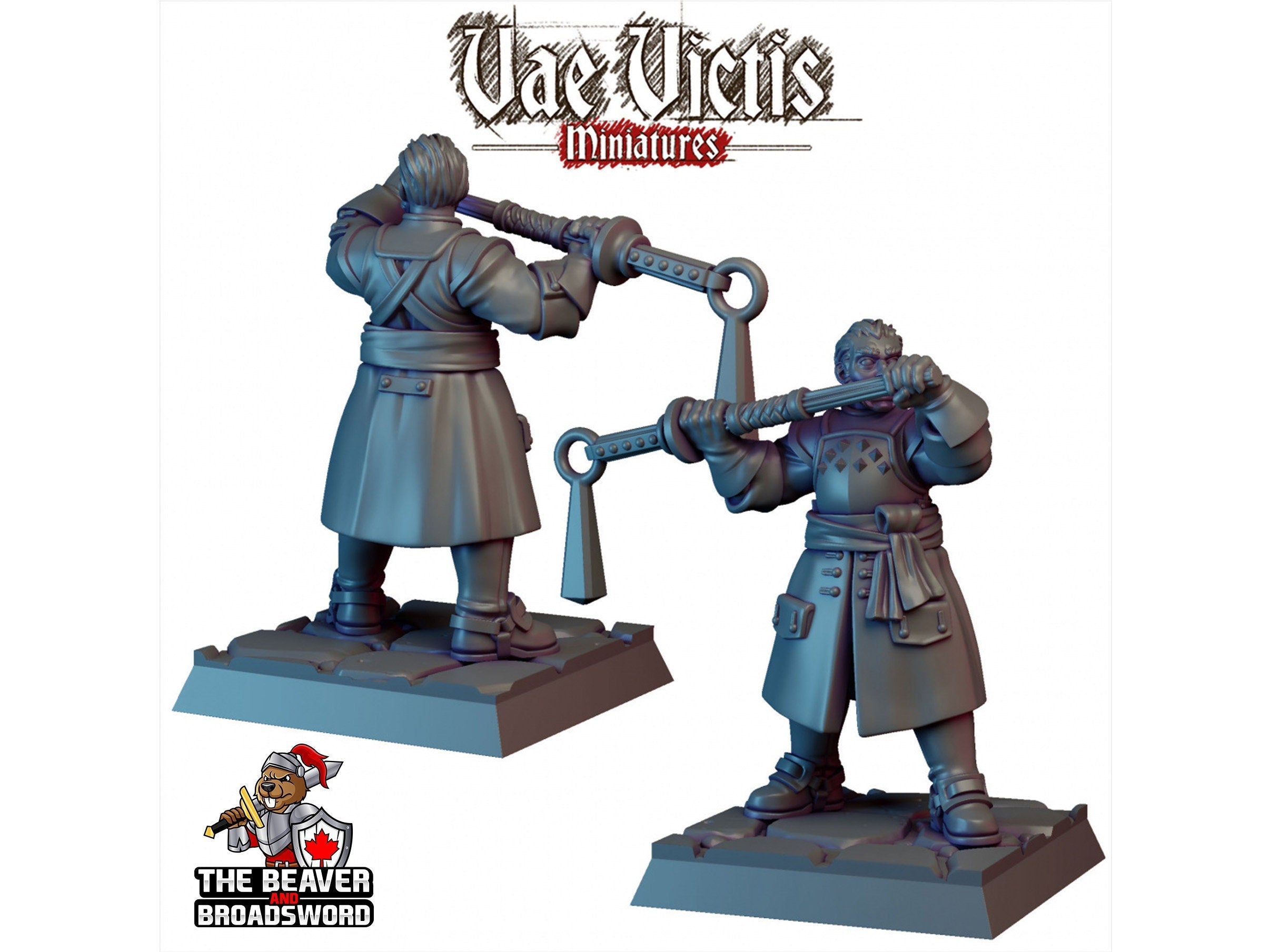 Vampire Hunter #6 mini - Vae Victis | DnD | Pathfinder | Human | Male | Dark | Gothic | Fighter | Paladin | Victorian | 28mm 32mm | Cleric