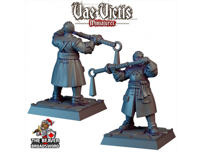 Vampire Hunter #6 mini - Vae Victis | DnD | Pathfinder | Human | Male | Dark | Gothic | Fighter | Paladin | Victorian | 28mm 32mm | Cleric