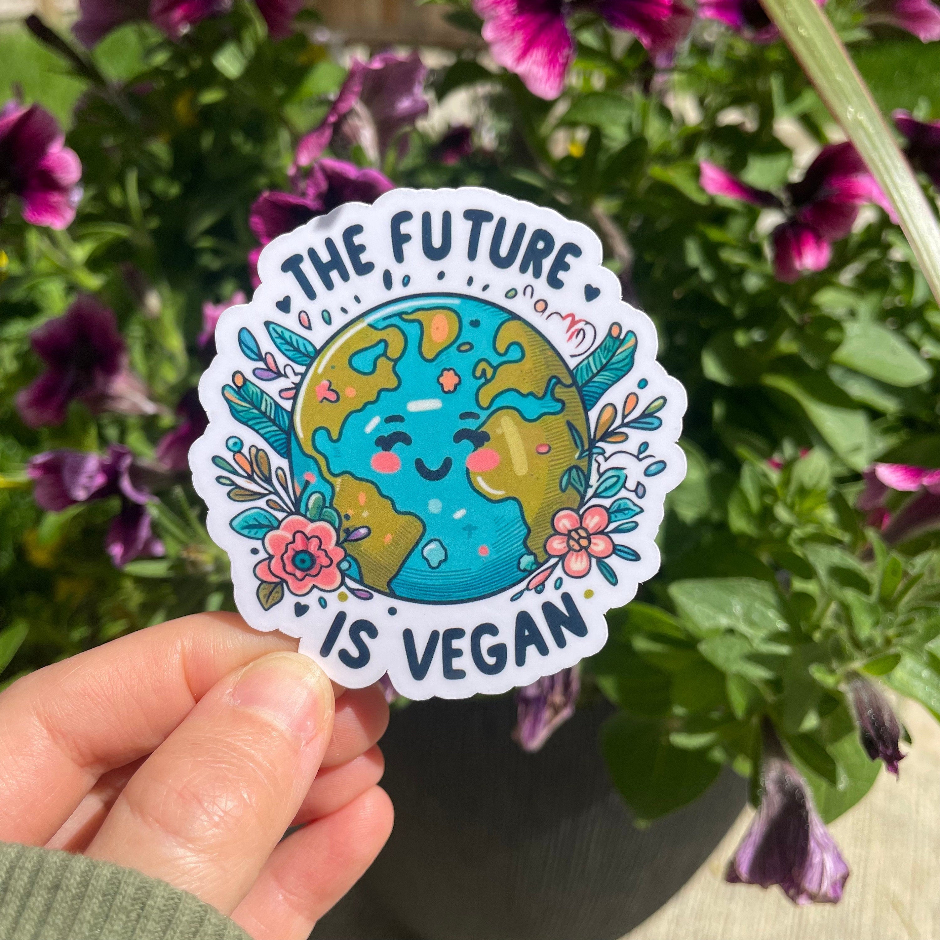 The Future is Vegan Sticker