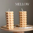 Heart Pillar Soy Candle | Sculptural Home Decor