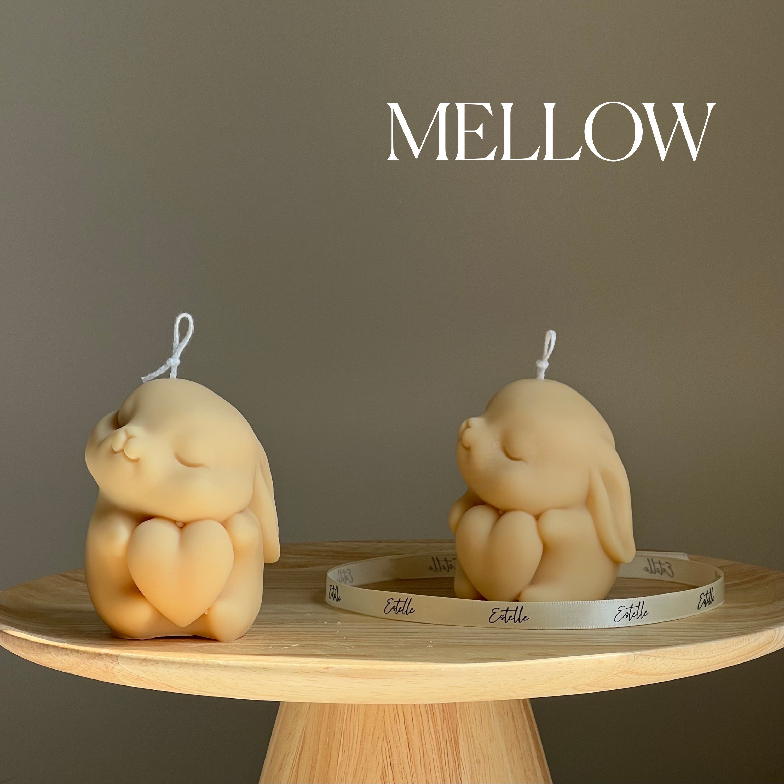 Bunny Soy Candle | Nursery Decor, Vegan Gift