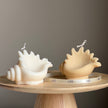 Sea Shell Soy Candle: Decorative Clam Shell, Unique Vegan Gift