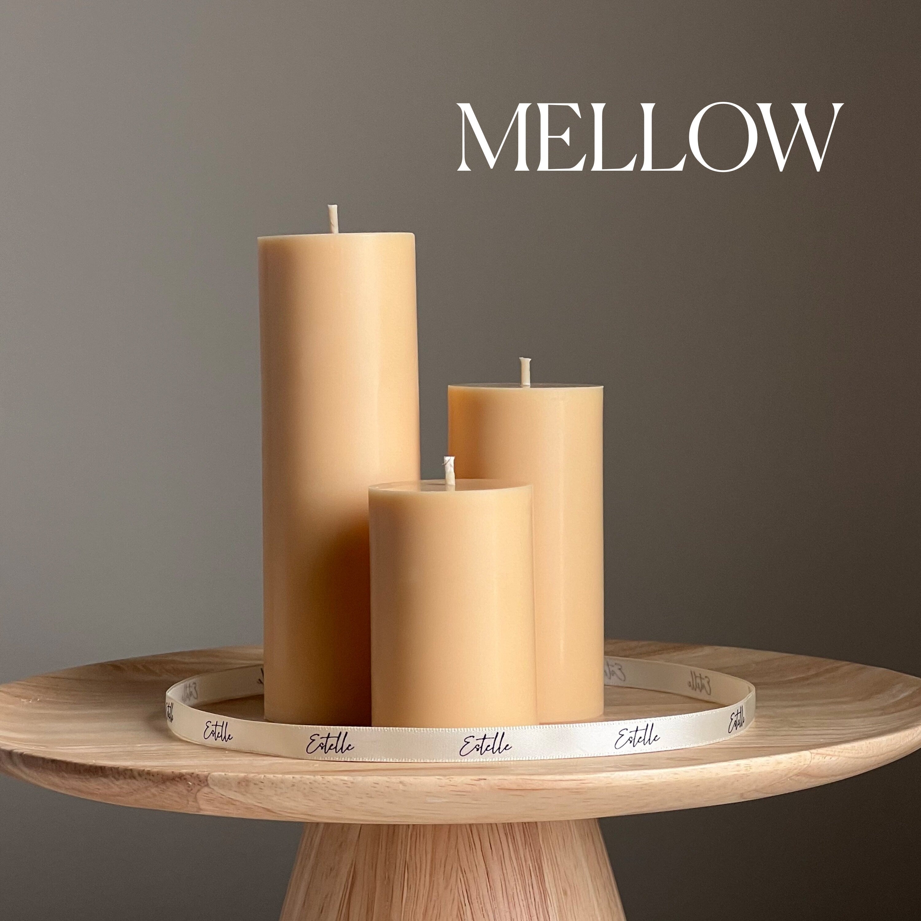 Small Classic Pillar Candle