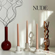 Soy Wax Taper Candle: Bulk Unscented Classic Candles, Event Decor