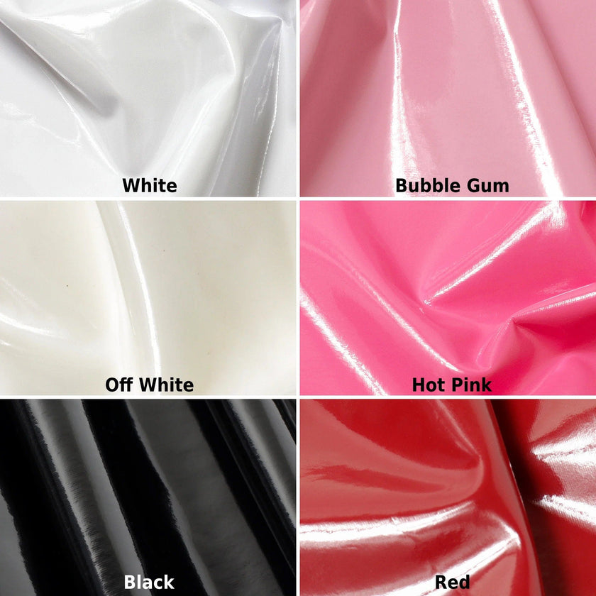 Glossy Patent Vinyl Fabric: Water-Resistant Cosplay Apparel - 54
