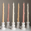 Handmade Starfish Soy Wax Taper Candle: Coastal Decor