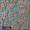 Grotto Floors - Printable Scenery | DnD | Clorehaven | Cave | Dungeon | Scene | Scatter | Wargaming | Terrain | Pathfinder | 28mm 15mm 32mm
