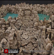 Grotto Tunnels - Printable Scenery | DnD | Clorehaven | Cave | Dungeon | Scene | Scatter Terrain | Wargaming | Pathfinder | 28mm 15mm 32mm