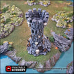 Goblin Guard Towers - Printable Scenery | DnD | Clorehaven | Cave | Dungeon | Castle | Fort | Wargaming | Pathfinder | 28mm 15mm 32mm