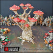 Magic Mushrooms Tree Set - Printable Scenery | DnD | Cave | Swamp | Trees | Scatter Terrain | Wargaming | Goblin Grotto | 28mm 15mm 32mm