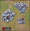 Goblin Barricades - Printable Scenery | DnD | Fort | Castle | Cover | Scatter Terrain | Wargaming | Goblin Grotto | 28mm 15mm 32mm