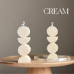 Sculptural Soy Pillar Candle: Minimalist Home Decor