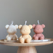 Teddy Bear Soy Wax Candle | Nursery Decor, Gift