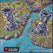 Goblin Guard Towers - Printable Scenery | DnD | Clorehaven | Cave | Dungeon | Castle | Fort | Wargaming | Pathfinder | 28mm 15mm 32mm