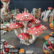Magic Mushroom Clusters Tree Set - Printable Scenery | DnD | Cave | Swamp | Scatter Terrain | Wargaming | Goblin Grotto | 28mm 15mm 32mm