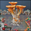 Blooming Lanterns Mushroom Tree Set - Printable Scenery | DnD | Cave | Swamp | Scatter Terrain | Wargaming | Goblin Grotto | 28mm 15mm 32mm