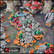 Mushroom Grotto Floors - Printable Scenery | DnD | Cave | Swamp | Scatter Terrain | Wargaming | Goblin Grotto | 28mm 15mm 32mm