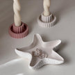 Starfish Jesmonite Jewelry Dish: Scandi Home Decor Tray
