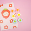 Plumeria Flower Magnet Set