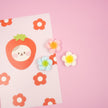 Plumeria Flower Magnet Set