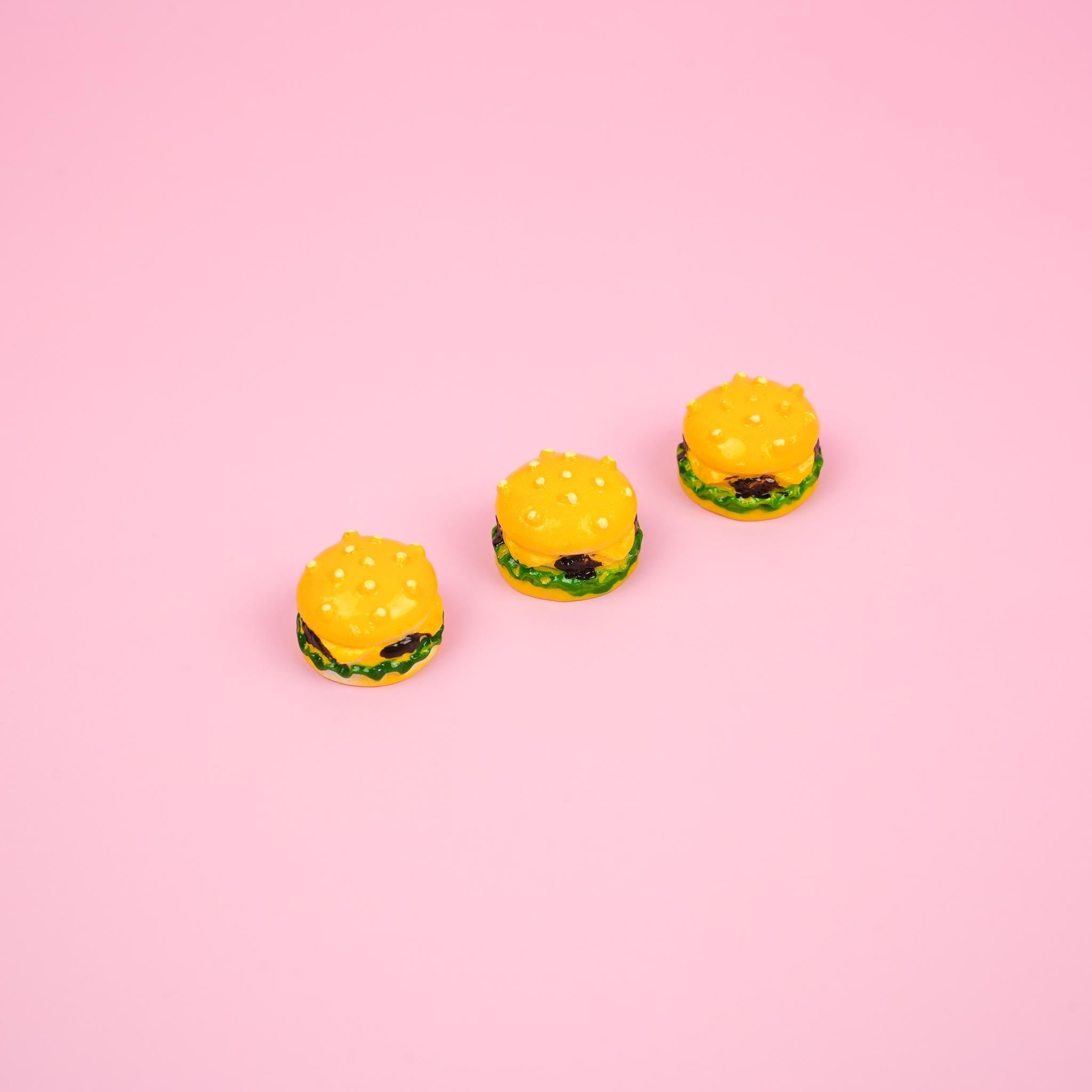 Cheeseburger Magnet Set