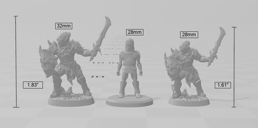 Scourgeland Survivor B dnd mini - Dungeons and Dragons | Male | Fighter | Barbarian | Human 5e Fantasy  Pathfinder 2e 5e Tabletop | Mini RPG