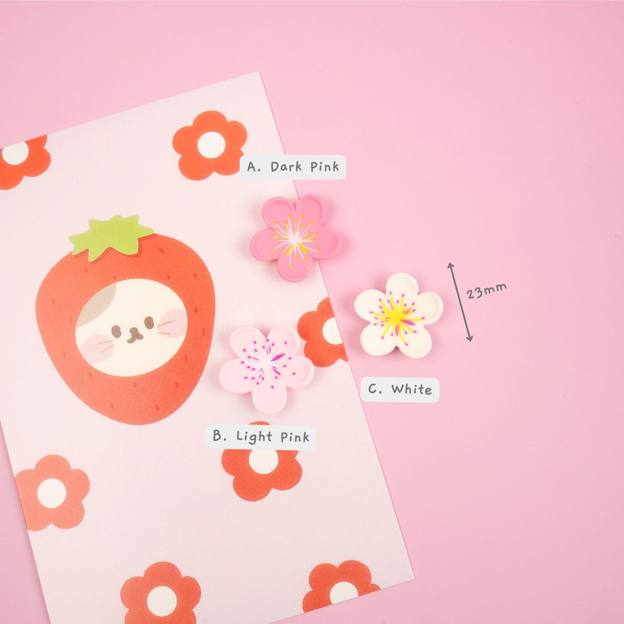 Sakura Flower Brooch