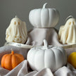 Pumpkin Jar Soy Wax Candle: Handmade Jesmonite Autumn Decor