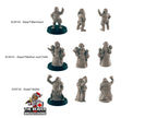 9 Dwarf Villager Miniature Pack - EC3D | DnD | Child | Villager | Merchant | Noble | 28mm | Pathfinder | commoner | Wargaming | Shopper