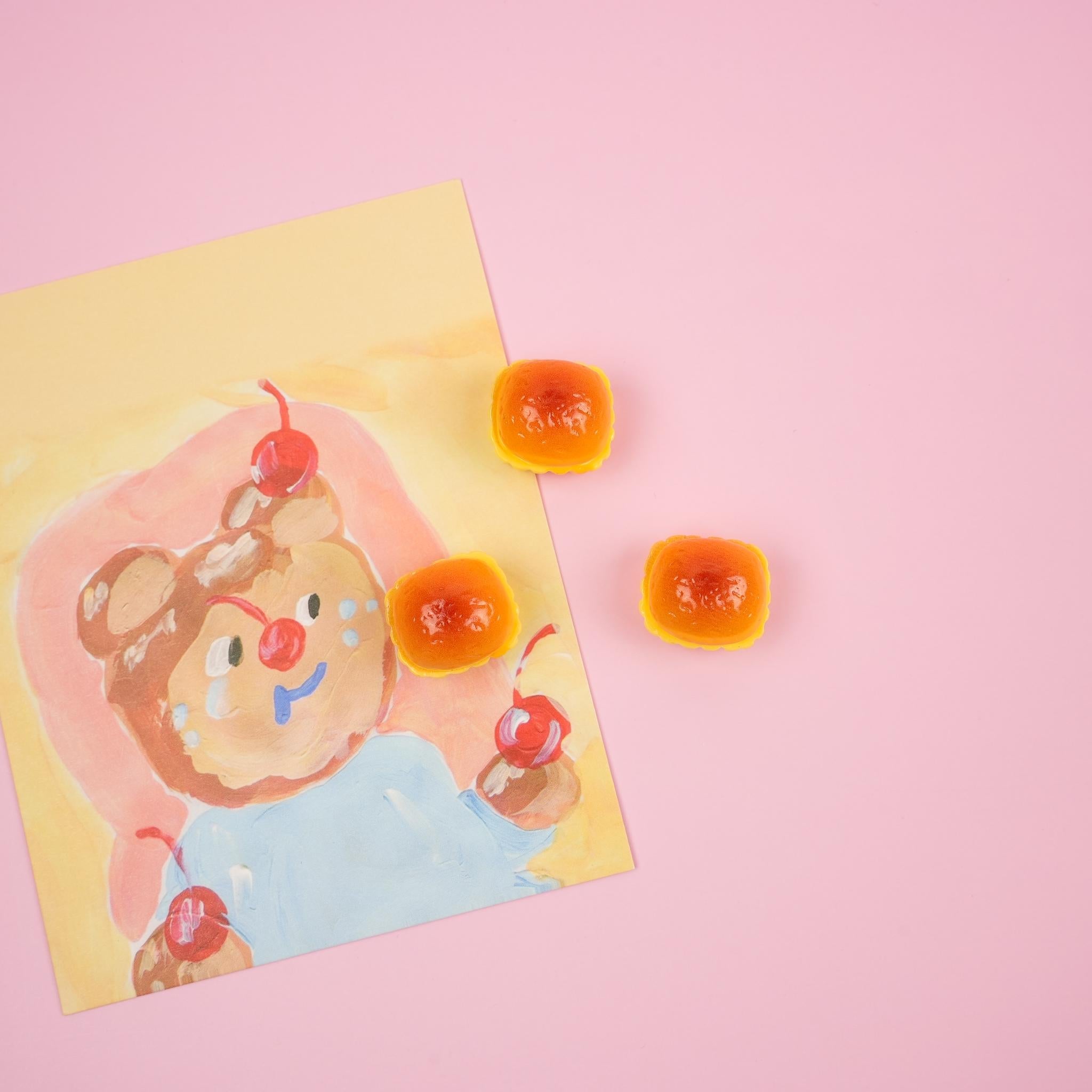 Brioche Bread Magnet Set