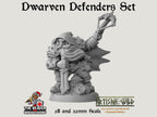 Dwarven Defenders 11 mini set - Artisan Guild | DnD | Fighter | Barbarian | Dwarf | Cleric | Paladin | Pathfinder, TTRPG, Wargaming