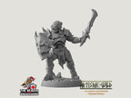 Scourgeland Survivor B dnd mini - Dungeons and Dragons | Male | Fighter | Barbarian | Human 5e Fantasy  Pathfinder 2e 5e Tabletop | Mini RPG